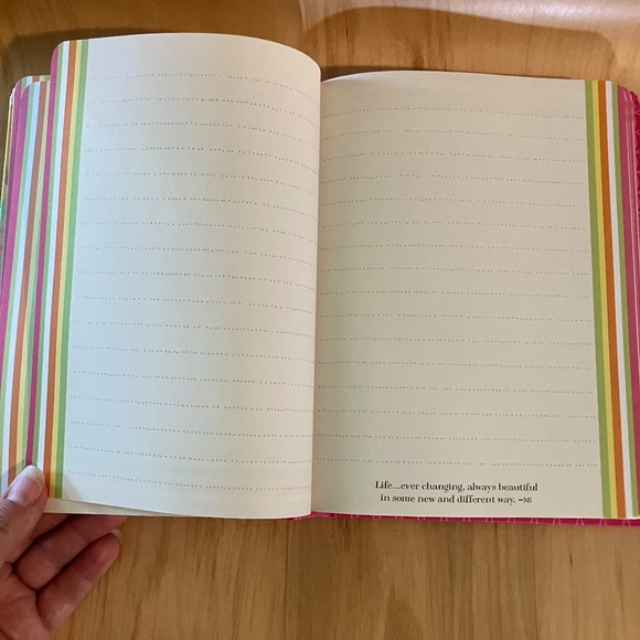 Marjolein Bastin Nature's Sketchbook Journal with Pocket and Bookmark Hallmark - Picture 4 of 8